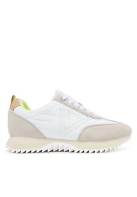 Sneakersy Guess. Kolor: beżowy