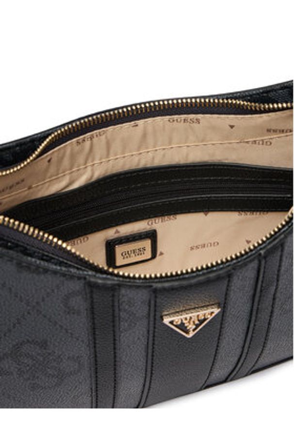 Guess Torebka 181154 Czarny. Kolor: szary. Materiał: skórzane