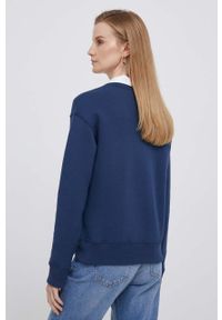 Polo Ralph Lauren bluza damska kolor granatowy z nadrukiem. Typ kołnierza: polo. Kolor: niebieski. Wzór: nadruk. Styl: klasyczny #2
