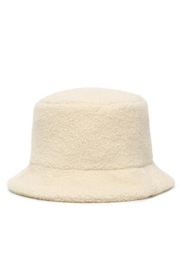 Calvin Klein Kapelusz Boucle LV04F5055G Écru. Materiał: poliester