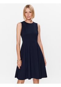 Lauren Ralph Lauren Sukienka codzienna 250851951002 Granatowy Regular Fit. Okazja: na co dzień. Kolor: niebieski. Typ sukienki: proste. Styl: casual #1