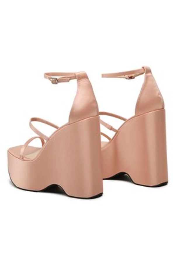Steve Madden Sandały Varia SM11002171-750 Beżowy. Kolor: beżowy. Materiał: materiał