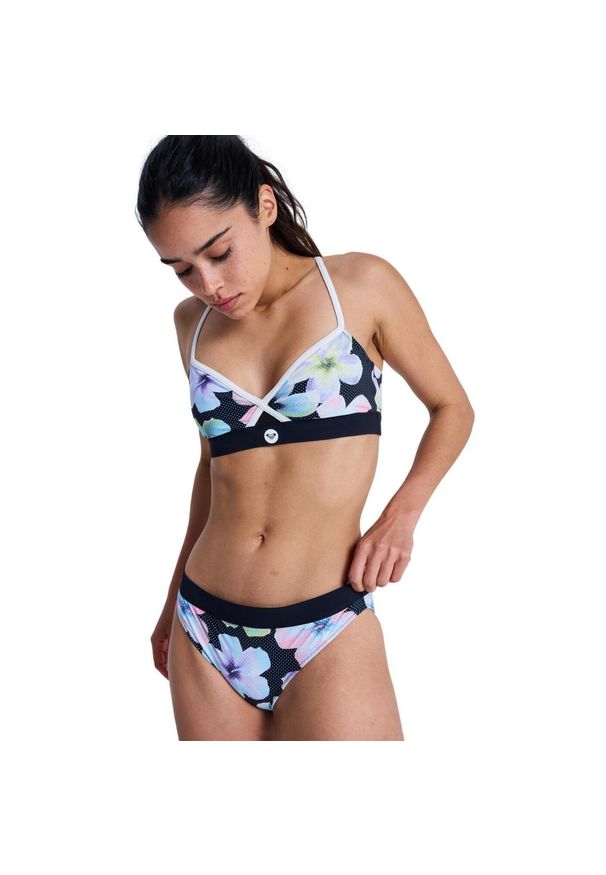 Roxy - Dół bikini dla Kobiety ROXY ACTIVE Czarny. Kolor: czarny. Materiał: tkanina, poliamid, elastan