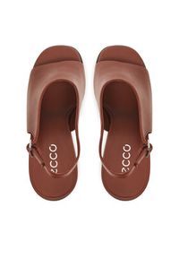 ecco - ECCO Sandały Sculpted Alba 65 23331301014 Brązowy. Kolor: brązowy. Materiał: skóra #6