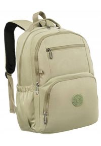 Plecak damski Peterson PTN 3304-CO j. zielony. Kolor: zielony. Materiał: nylon, włókno