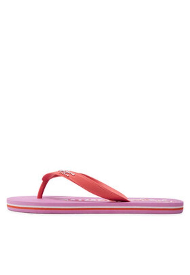 Pepe Jeans Japonki Bay Beach Brand W PLS70157 Czerwony. Kolor: czerwony. Materiał: syntetyk