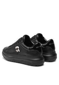 Karl Lagerfeld - KARL LAGERFELD Sneakersy KL57530 Czarny. Kolor: czarny. Materiał: skóra #4