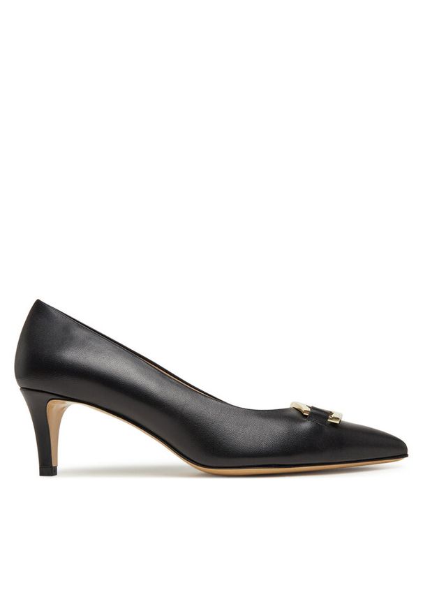 Czółenka Aigner. Kolor: czarny. Obcas: na szpilce