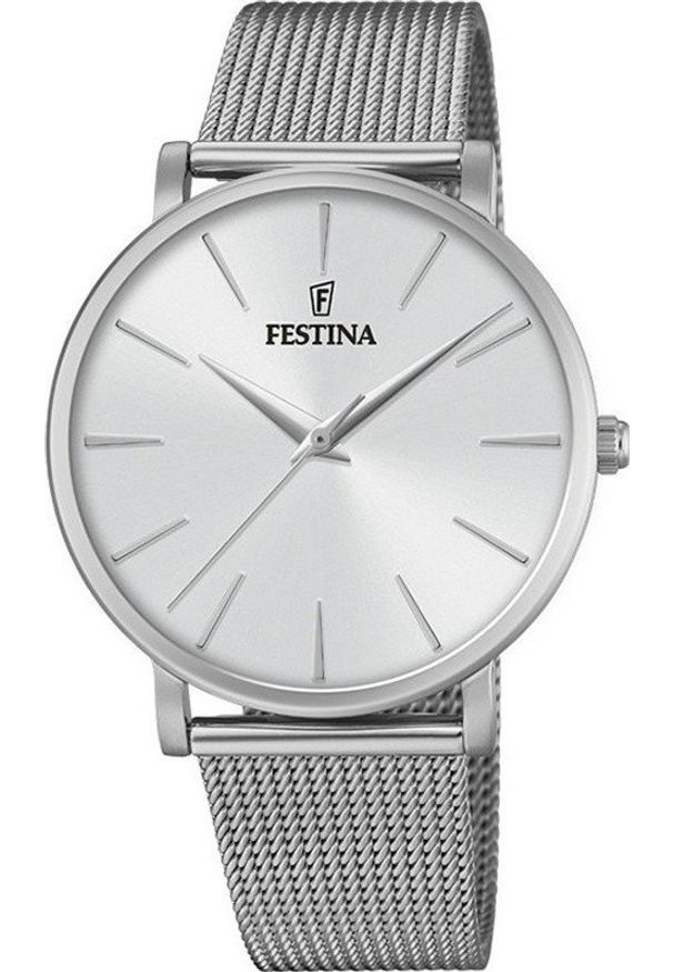 Zegarek Festina Zegarek damski Festina F20475-1 srebrny. Kolor: srebrny