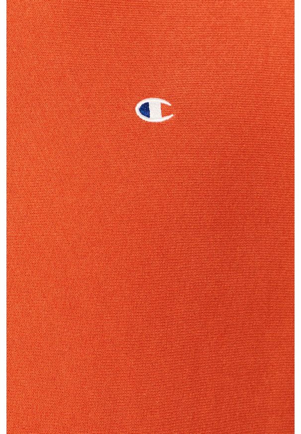 Champion - Bluza. Okazja: na co dzień. Kolor: pomarańczowy. Wzór: aplikacja. Styl: casual