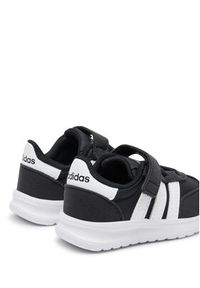 Adidas - adidas Sneakersy Run 70s 2.0 Shoes Kids JI2270 Czarny. Kolor: czarny. Materiał: materiał. Sport: bieganie