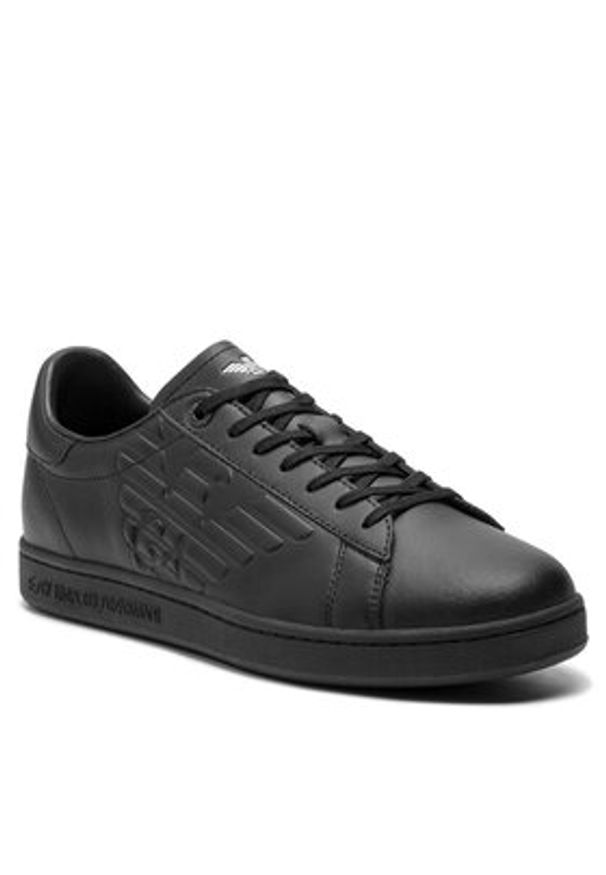EA7 Emporio Armani Sneakersy X8X001 XCC51 A083 Czarny. Kolor: czarny. Materiał: skóra