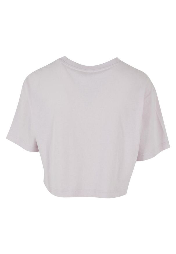 BUILD YOUR BRAND - Oversized Crop Top Dla Pań I Panów. Kolor: wielokolorowy, różowy, fioletowy