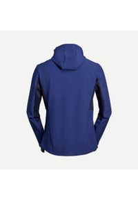 FORCLAZ - Kurtka softshell trekkingowa męska Forclaz MT500. Kolor: niebieski. Materiał: softshell. Sport: wspinaczka, turystyka piesza #2