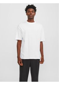 Jack & Jones - Jack&Jones T-Shirt Bradley 12249319 Biały Regular Fit. Kolor: biały. Materiał: bawełna #1