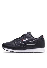 Fila Sneakersy Orbit Low Wmn 1010308.25Y Czarny. Kolor: czarny. Materiał: skóra #5