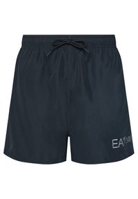 EA7 Emporio Armani Szorty kąpielowe 7M002000 AF13049 MC026 Czarny Regular Fit. Kolor: czarny. Materiał: syntetyk #1