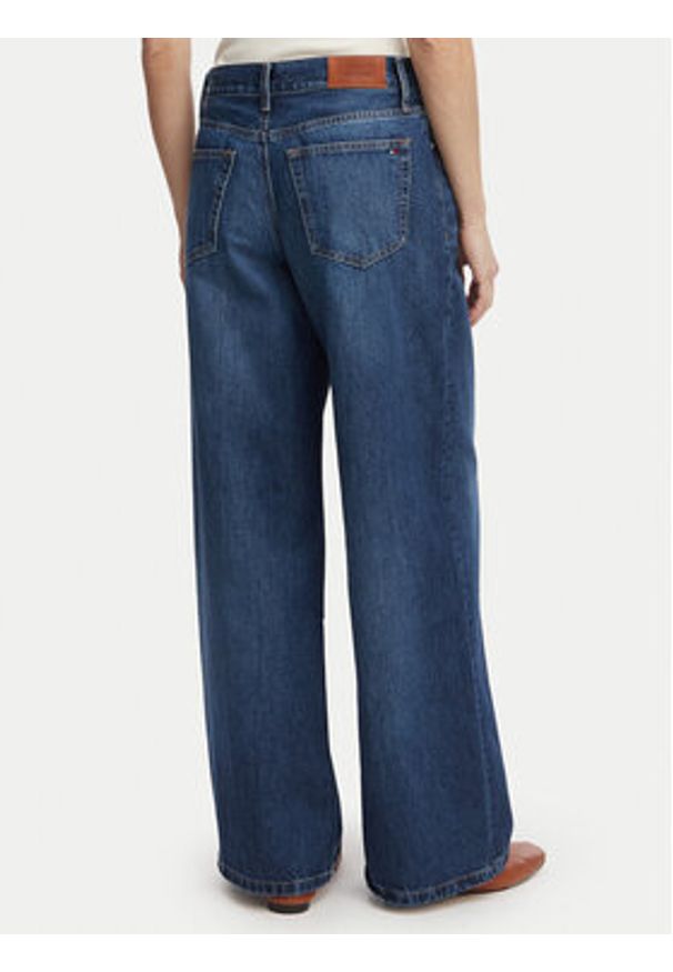 TOMMY HILFIGER - Tommy Hilfiger Jeansy WW0WW48567 Niebieski Loose Fit. Kolor: niebieski