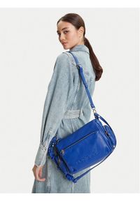 Desigual Torebka 25SAXPBC Niebieski. Kolor: niebieski. Materiał: skórzane #1