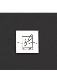 Semi Line Walizka kabinowa T5671-2 Czarny. Kolor: czarny #9