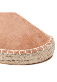 Jenny Fairy Espadryle HZF081-01ECO Brązowy. Kolor: brązowy. Materiał: materiał #2
