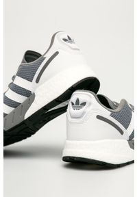 adidas Originals - Buty ZX 1K Boost. Nosek buta: okrągły. Zapięcie: sznurówki. Kolor: szary. Materiał: guma. Model: Adidas ZX #5
