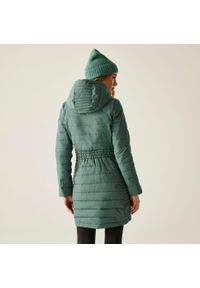 Regatta - Płaszcz damski zimowy ocieplany Andria. Kolor: zielony. Materiał: puch, syntetyk. Sezon: zima. Sport: turystyka piesza #2