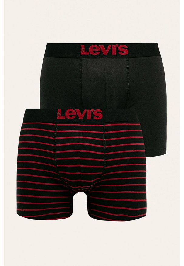 Levi's® - Levi's - Bokserki (2 pack) 37149.0211-786. Kolor: czarny