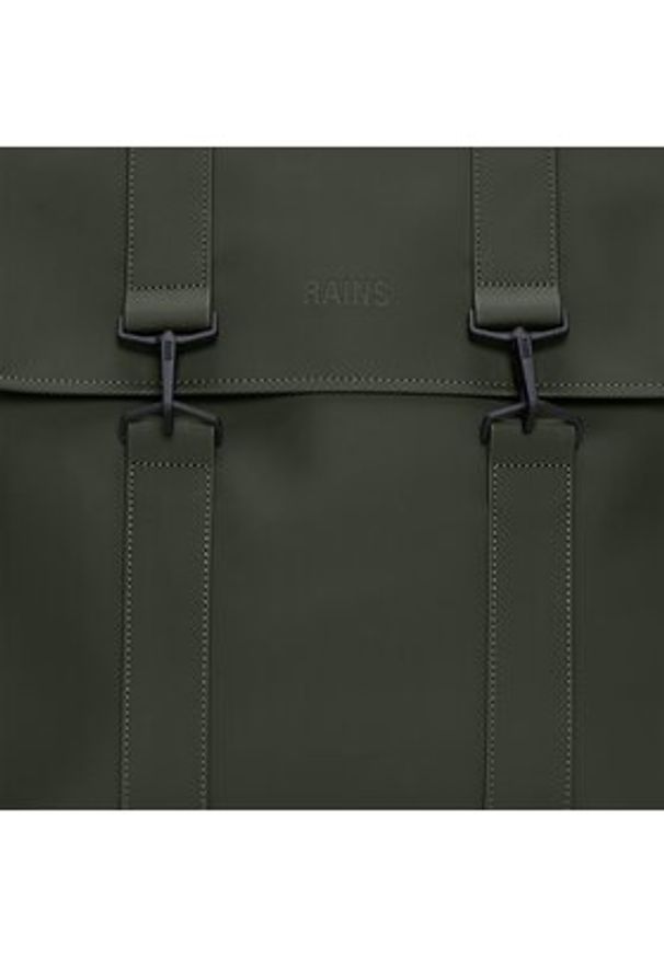 Rains Plecak MSN Bag W3 13300 Zielony. Kolor: zielony. Materiał: materiał