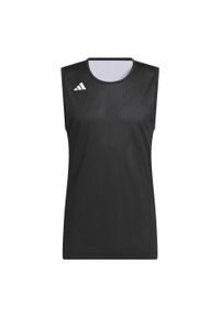 Adidas - 3G Speed Dwustronna koszulka do koszykówki AEROREADY. Kolor: biały, wielokolorowy, czarny. Sport: koszykówka