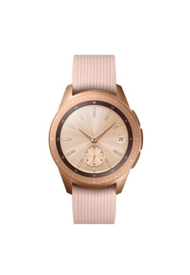 SmartWatch SAMSUNG Galaxy Watch 42mm Różowe złoto SM-R810NZDAXEO. Rodzaj zegarka: smartwatch. Kolor: złoty, różowy, wielokolorowy. Styl: sportowy