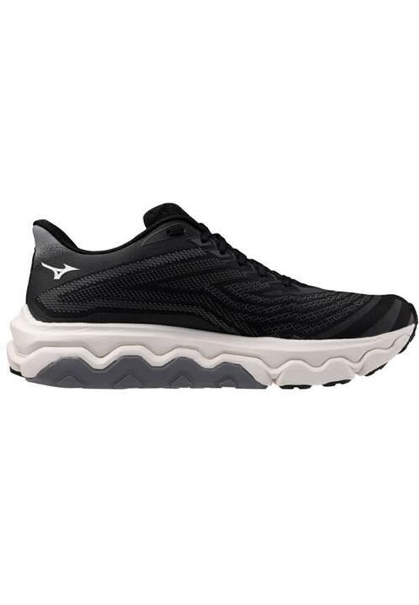 Buty do chodzenia męskie Mizuno Wave Horizon 8. Zapięcie: sznurówki. Kolor: biały, wielokolorowy, czarny. Materiał: materiał, syntetyk, tkanina. Szerokość cholewki: normalna. Model: Mizuno Wave. Sport: turystyka piesza