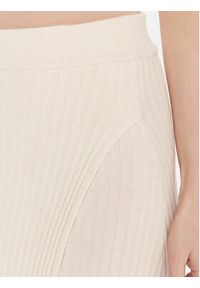 Kontatto Spódnica maxi 3M0955C Écru Regular Fit. Materiał: syntetyk
