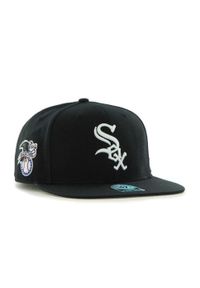 47 Brand - Czapka z daszkiem do baseballu '47 Mlb Chicago White Sox Captain czarna. Kolor: czarny