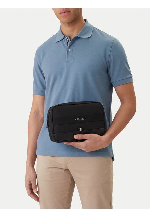 Nautica Kosmetyczka WBEO-NTC-M1-001-SS26 Czarny. Kolor: czarny. Materiał: materiał