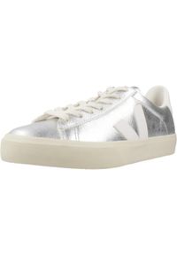 Veja - Buty VEJA CAMPO Srebrny. Kolor: szary. Materiał: tkanina, skóra. Styl: sportowy