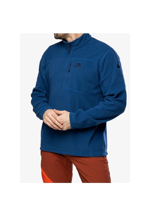 MOUNTAIN EQUIPMENT - Bluza polarowa męska Mountain Equipment Micro Zip T. Kolor: niebieski. Materiał: polar. Sport: turystyka piesza