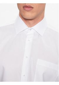 Seidensticker Koszula 01.153730 Biały Regular Fit. Kolor: biały. Materiał: bawełna