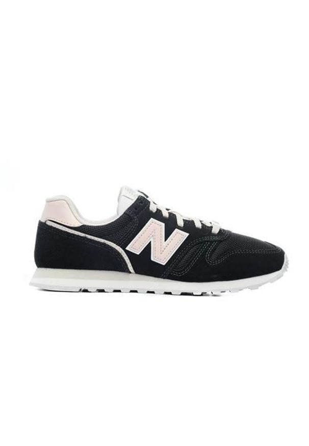 Buty do chodzenia damskie New Balance WL373OE2. Zapięcie: sznurówki. Kolor: czarny. Materiał: zamsz, materiał, syntetyk, tkanina. Szerokość cholewki: normalna. Model: New Balance 373. Sport: turystyka piesza