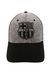 Czapka z daszkiem FC Barcelona - oficjalna licencjonowana. Kolor: szary