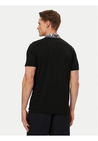 Emporio Armani Polo EM000571 AF20432 UC001 Czarny Regular Fit. Typ kołnierza: polo. Kolor: czarny. Materiał: bawełna #2