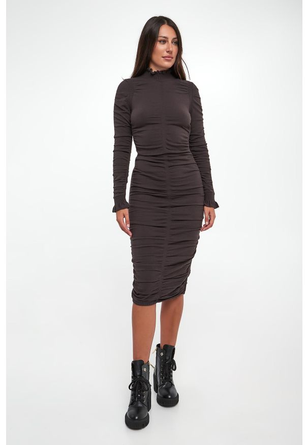 Twinset Milano - Sukienka marszczona TWINSET