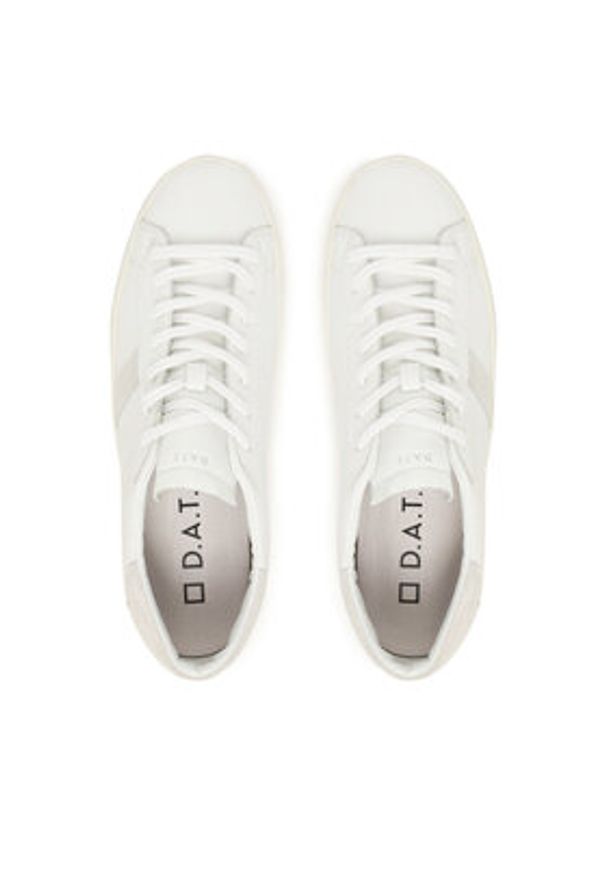 D.A.T.E. Sneakersy Hill Low Calf M431-HL-CA Biały. Kolor: biały. Materiał: skóra