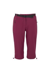 Regatta - Damskie Spodenki Xert Stretch Casual Shorts. Kolor: czerwony, brązowy, wielokolorowy. Sport: turystyka piesza