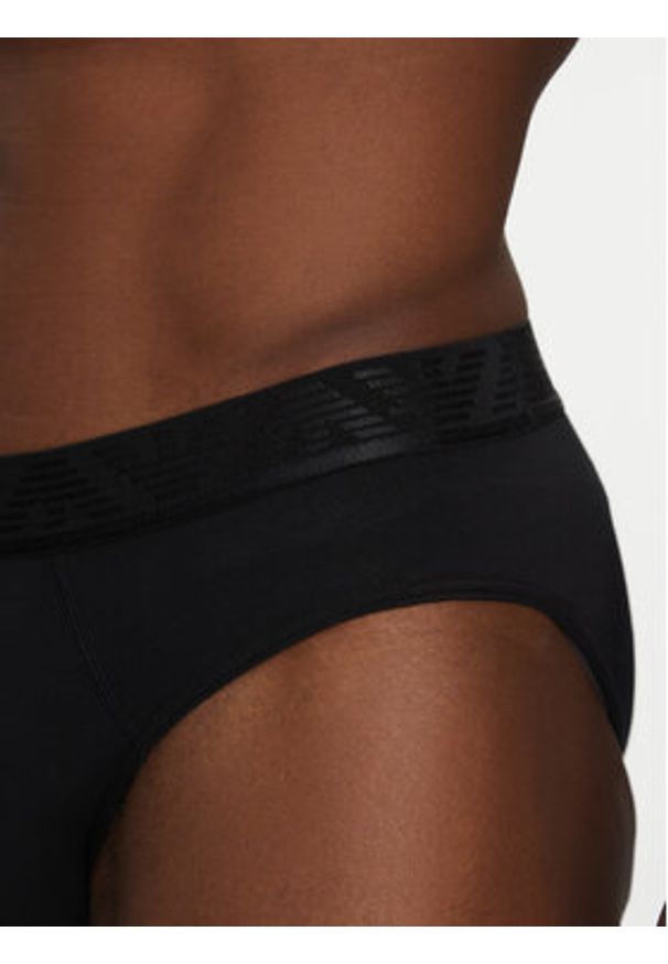 Emporio Armani Underwear Komplet 3 par slipów EM000258 AF10780 MC061 Czarny. Kolor: czarny. Materiał: bawełna