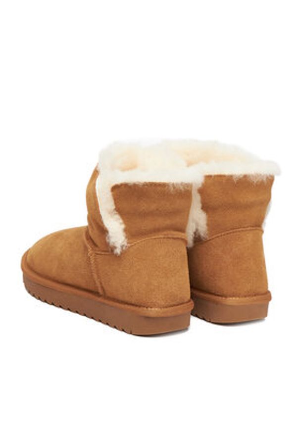 DeeZee Śniegowce MXPZ-14 Brązowy. Kolor: brązowy. Materiał: materiał