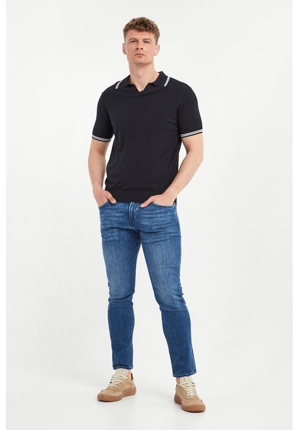 Karl Lagerfeld - Polo męskie KARL LAGERFELD. Typ kołnierza: polo