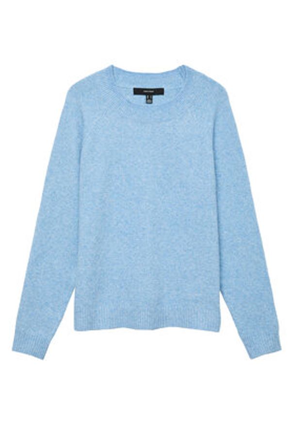 Vero Moda Sweter Doffy 10201022 Błękitny Regular Fit. Kolor: niebieski. Materiał: syntetyk