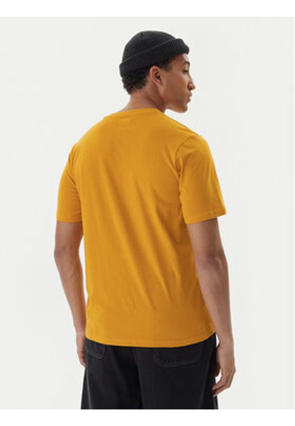 Kappa T-Shirt Feddu 311H7HW Żółty Regular Fit. Kolor: żółty. Materiał: bawełna