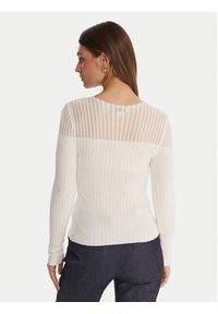 Guess Sweter W5BR62 Z0890 Écru Slim Fit. Materiał: syntetyk #5